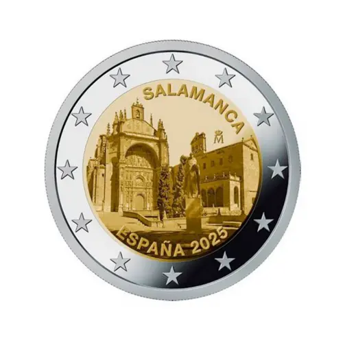 Испания 2 евро 2025 года - ЮНЕСКО - Саламанка