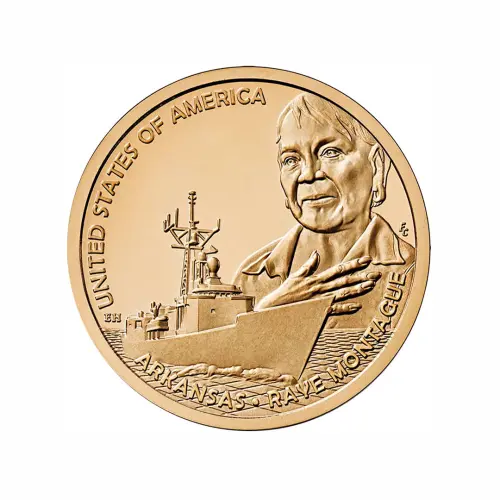 США 1 доллар 2025 года - Амер иннов-Рэй Монтэгю - Арканзас (D)