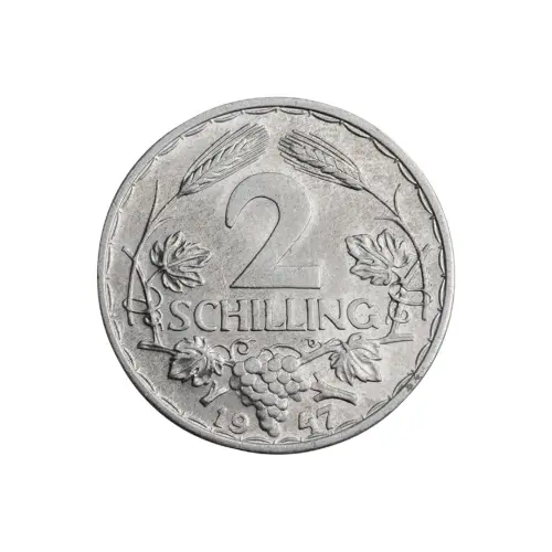 Австрия 2 шиллинга 1947 года