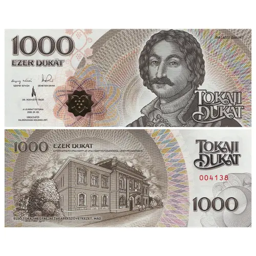 Венгрия - Банкнота 1000 дукат 2020 года - Частный выпуск