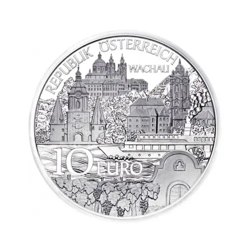 Австрия 10 евро 2013 года - Нижняя Австрия - в буклете (Серебро 0.925)_2
