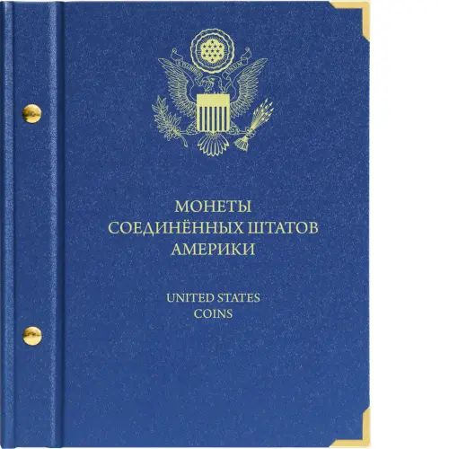 Крышка альбома для монет Памятные монеты Соединённых штатов Америки
