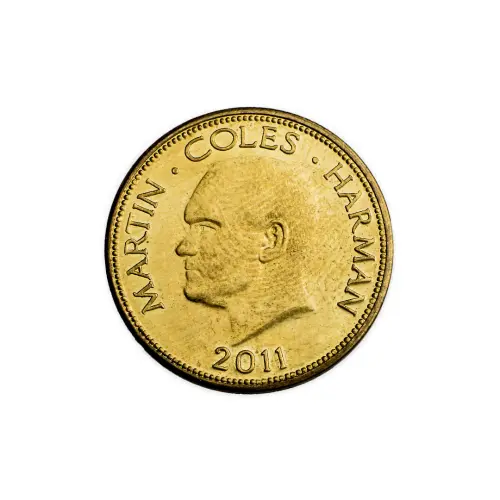 Остров Ланди набор из 5 монет 2011 года_9