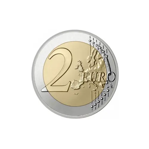 Сан-Марино 2 евро 2025 года - Паломники Надежды - Юбилейный (Святой) год_3