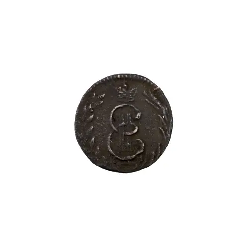 Российская империя - 1 полушка 1771 года КМ - Сибирская монета_1